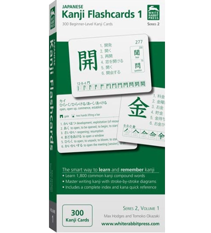 Kanji flashcard set 1 by WHite Rabbit Press